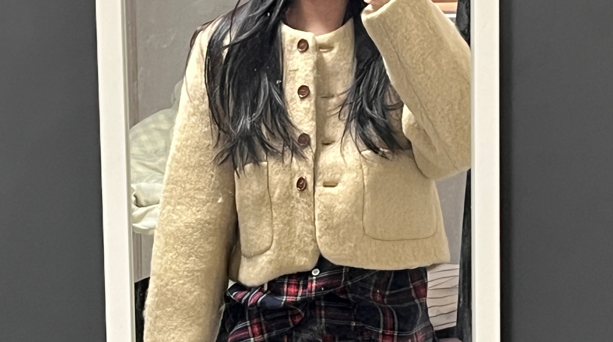 겉옷샀어 뭐가 더 나 ?