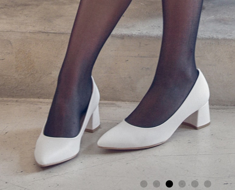 구두굽 5cm 7cm(색상은 화이트)