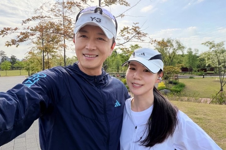 '암 완치→이숙캠 하차' 진태현, '박시은 ♥'과 함께하는 일상 "파이팅" [MHN:피드]