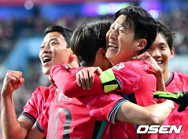 "한국-한국-일본-한국-일본" 손흥민·김민재·이강인, 역시 韓 축구 자존심...'2026년 아시아 TOP 6' 휩쓸었다