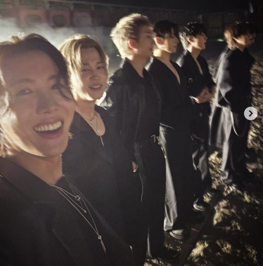 "D-7" 방탄소년단BTS, 광화문 '완전체' 공연 앞두고 연습현장 '최초공개'