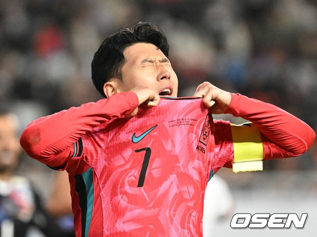 월드컵 앞두고 사라진 '손흥민의 득점'...3월 A매치 '골맛' 봐야만 한다