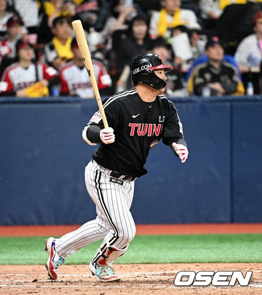 LG 문보경, 2주 만에 홈런 폭발! 드디어 깨어나나…염갈량도 “오늘 계기로 타격감 올라오길” 기대 [오!쎈 대구]