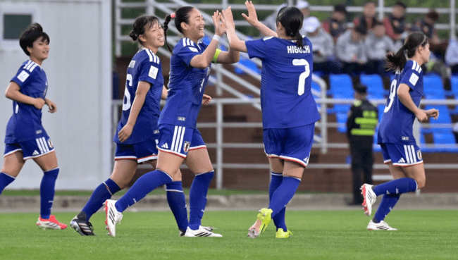 ‘와 우승후보 일본축구 압도적인 클래스’ 진짜 미쳤다! 첫 경기부터 레바논 13-0 대파…히구치 해트트릭 대폭발