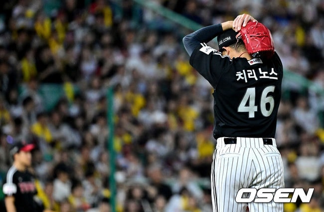 “매일 잘 던져야 한다” LG 20억 외인 투수, 생존 미션 1단계 통과…송구 실책 없었더라면 QS 가능