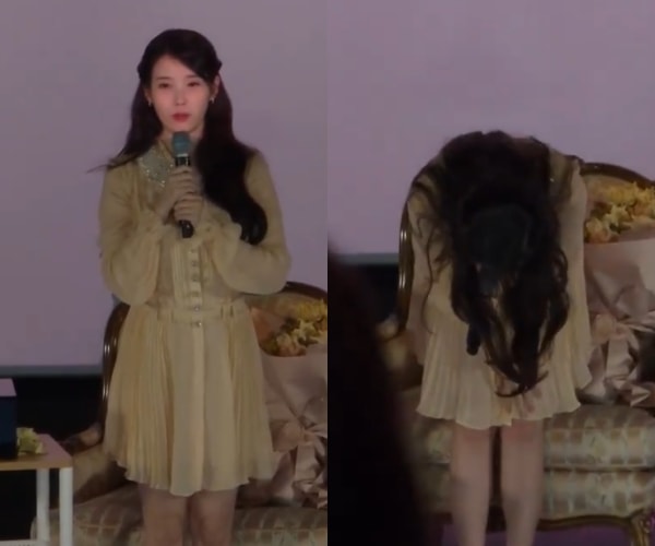아이유, '대군부인' 연기·역사왜곡 논란 심경고백.."실망끼쳐 죄송, 내 잘못" 울먹