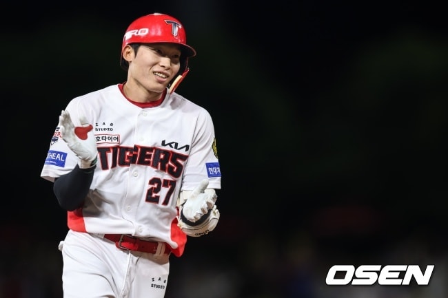 "20개 치면 너무 좋죠" 거포로 거듭난 예비 FA 호령존 행복한 상상...그럼 KIA는 얼마를 준비해야 하나 [오!쎈 광주]