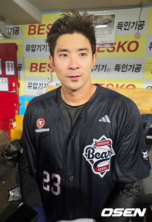 “배찬승 슬라이더 기다렸다” 강승호의 확신, 라팍 뒤집은 그랜드슬램 [오!쎈 대구]