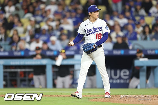 "늘 중요한 순간에 자기 몫 다한다" 호평 이어진다…'KKKKKKKKKK' 위력 보여준 작년 WS MVP,  로버츠가 인정한 가치