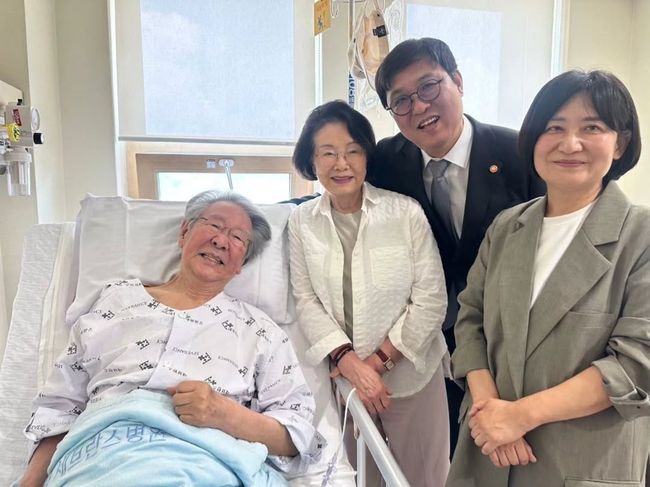“건강 불편” 85세 최불암, 수척해진 얼굴…병원 입원 중인 근황