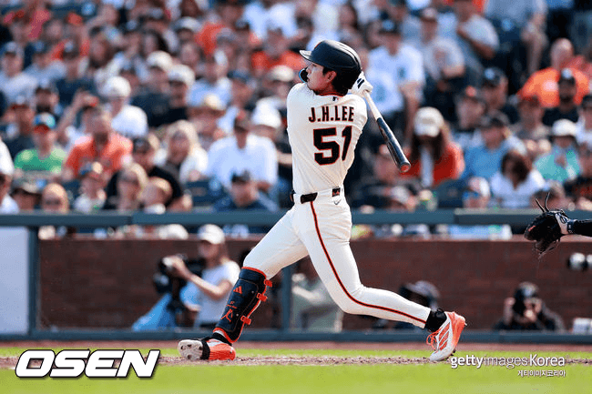 ‘18G 연속 안타→2G 연속 무안타’ 이정후, 타격 2위 자리 위태롭다…ML 1위 로페즈는 또 멀티히트, 타율 .345 질주