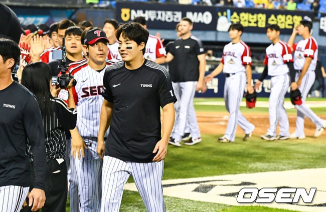 불펜 데이 다음날, 선발이 7이닝 1실점, 이러니 1위 잘나가지...염갈량, 칭찬 아끼지 않다 "임찬규가 완벽한 피칭으로 승리 발판 만들었다"