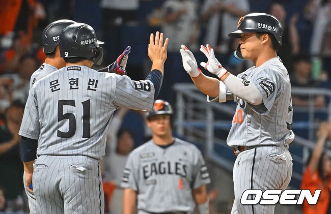 강백호 2G 연속 홈런 치면 뭐하나…한화 4연패 수렁, 또 추격만 하다 1점 차로 패했다 [오!쎈 창원]