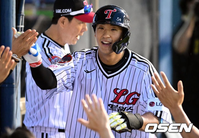 “어제자로 송찬의는 주전이다” 염갈량의 파격 선언, 50억 FA 김현수 대체자 낙점받다