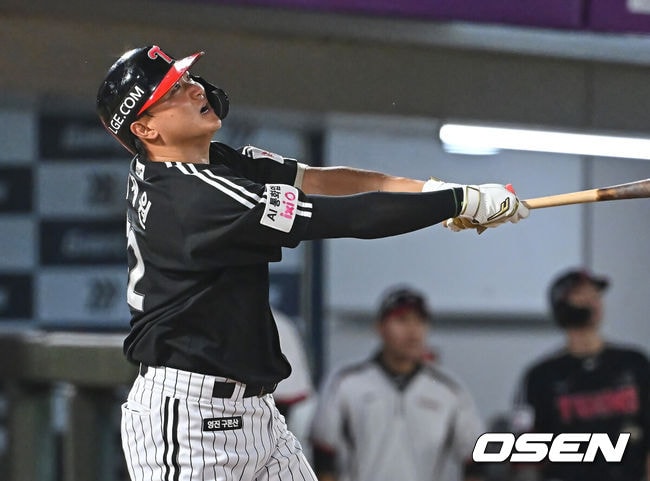 '잠실 빅보이' 절치부심, 장타 터졌다. 3루타→120m 홈런 쾅...1군 기회는 다시 온다