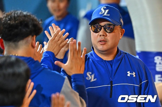 또 뒤집은 삼성, 박진만 감독도 엄지척! "류지혁이 해결사였다" [오!쎈 창원]