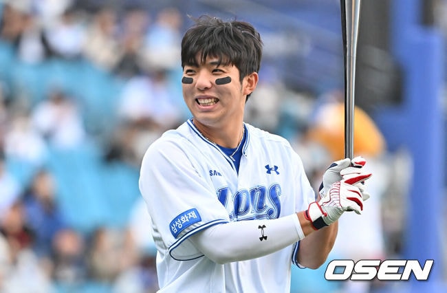 '파울 타구 맞고 1군 말소' 모두가 기다렸던 2년 연속 20홈런 타자, 첫 실전 소화...무안타보다 반가운 복귀 신호 [오!쎈 퓨처스]