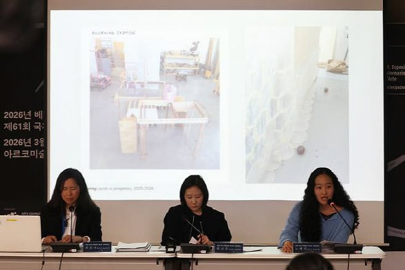 베니스비엔날레 한국관 ‘해방공간’…한강 작가 작품도 전시