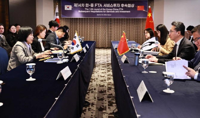 제14차 한중FTA 후속협상…서비스·투자·금융 논의 가속