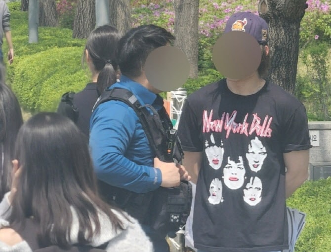 팔레스타인 연대 활동이 불법? 학교 신고에 경찰 출동