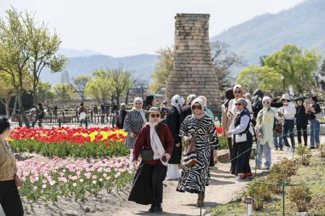 경주 외국인 관광객 증가세 뚜렷…관광시장 다변화