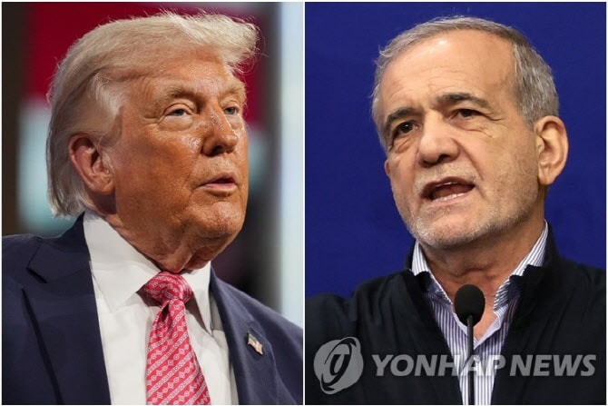 트럼프 겨냥한 이란 대통령 "합법적 '핵 사용 권리' 박탈해선 안돼"