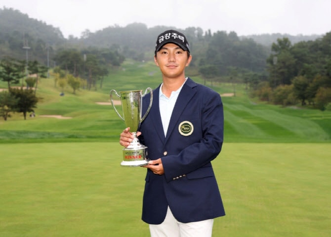 주춤한 대상 옥태훈, KPGA 경북오픈서 반등 노려…"2연패 도전"