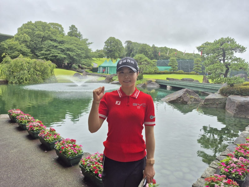 JLPGA 투어 첫 경기 치른 고지원…"까다로운 그린에 아쉬움도"