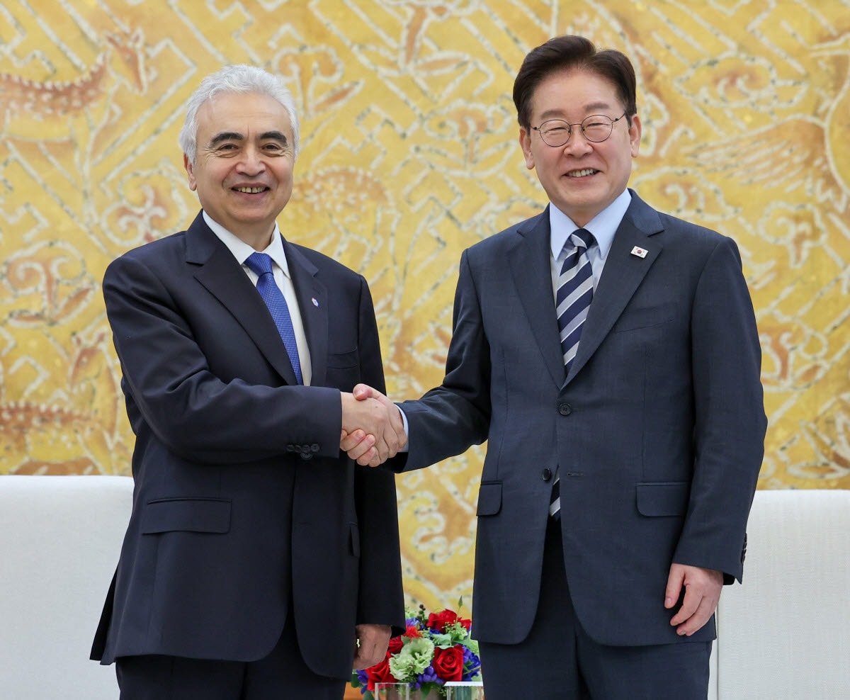 비롤 IEA 사무총장 “한국 전기화는 모범사례”…李, 에너지 안보 논의