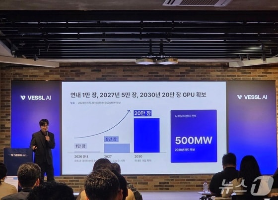 베슬AI "GPU 20만장 확보해 글로벌 시장 공략"…수요 80% 해외서