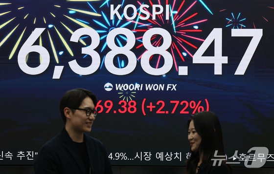 '코스피 새 역사'…반도체 끌고 이차전지·건설주 밀고