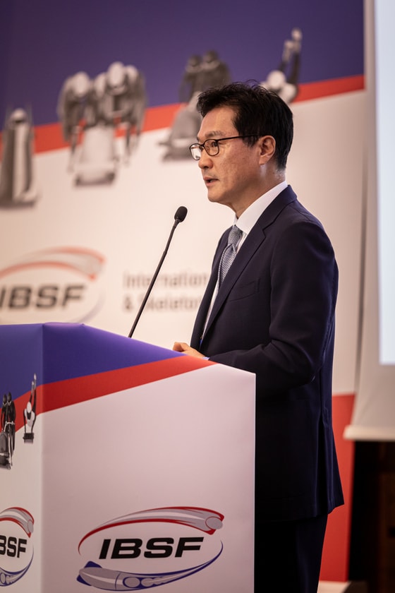 전찬민 대한봅슬레이스켈레톤경기연맹 회장, IBSF 부회장 재선