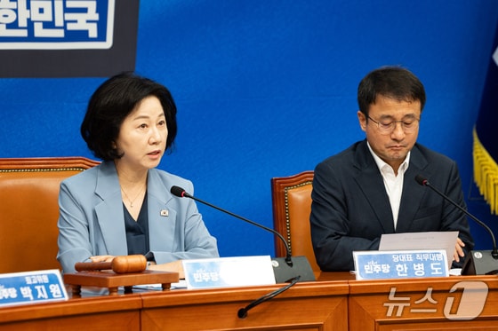 '빛의 혁명' 명시 민주당 강령 개정안, 중앙위 가결…찬성 98.06%(종합)