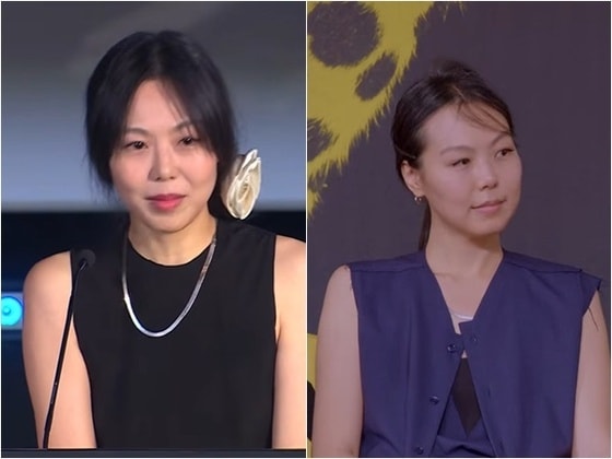 '엄마' 김민희, 수수한 모습서 수상 후 우아한 스타일로 곧장 변신…여전한 미모