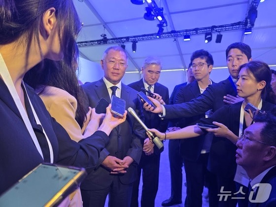 정의선 "美서 만든 철강, 아틀라스에 적용…스페이스X 로켓에도 공급 희망"