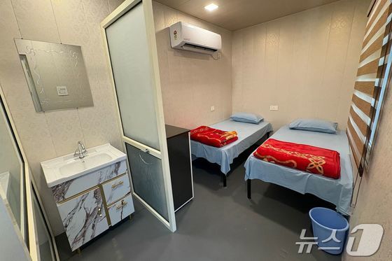 인도, 나고야 아시안게임 대비 '컨테이너 숙소' 미리 체험