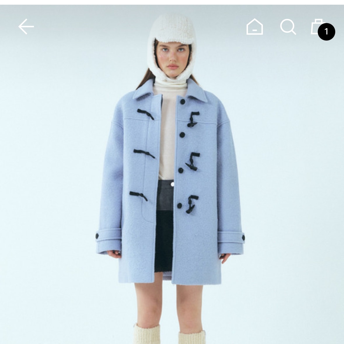 하늘색 코트 골라조!!!