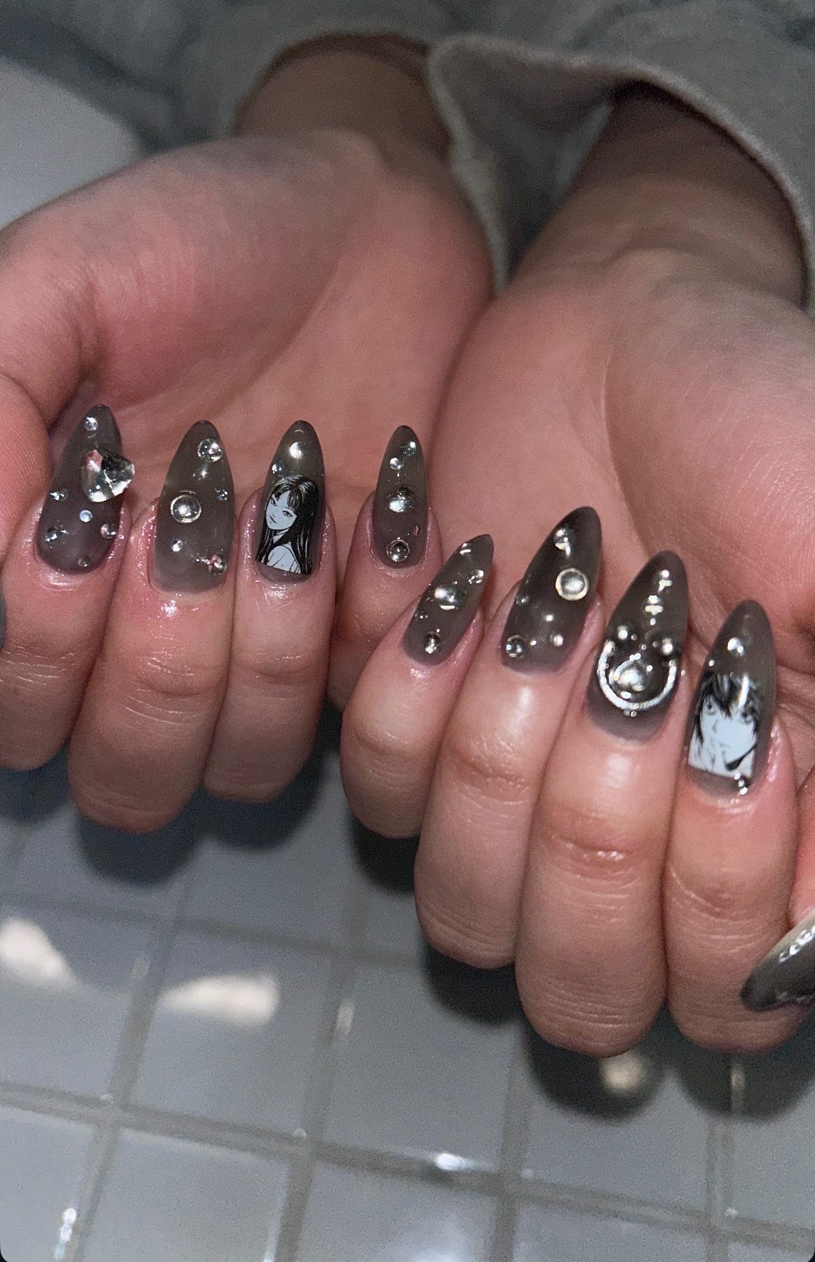 내 네일 봐주라 개쩔우 제발!!    ㅜ