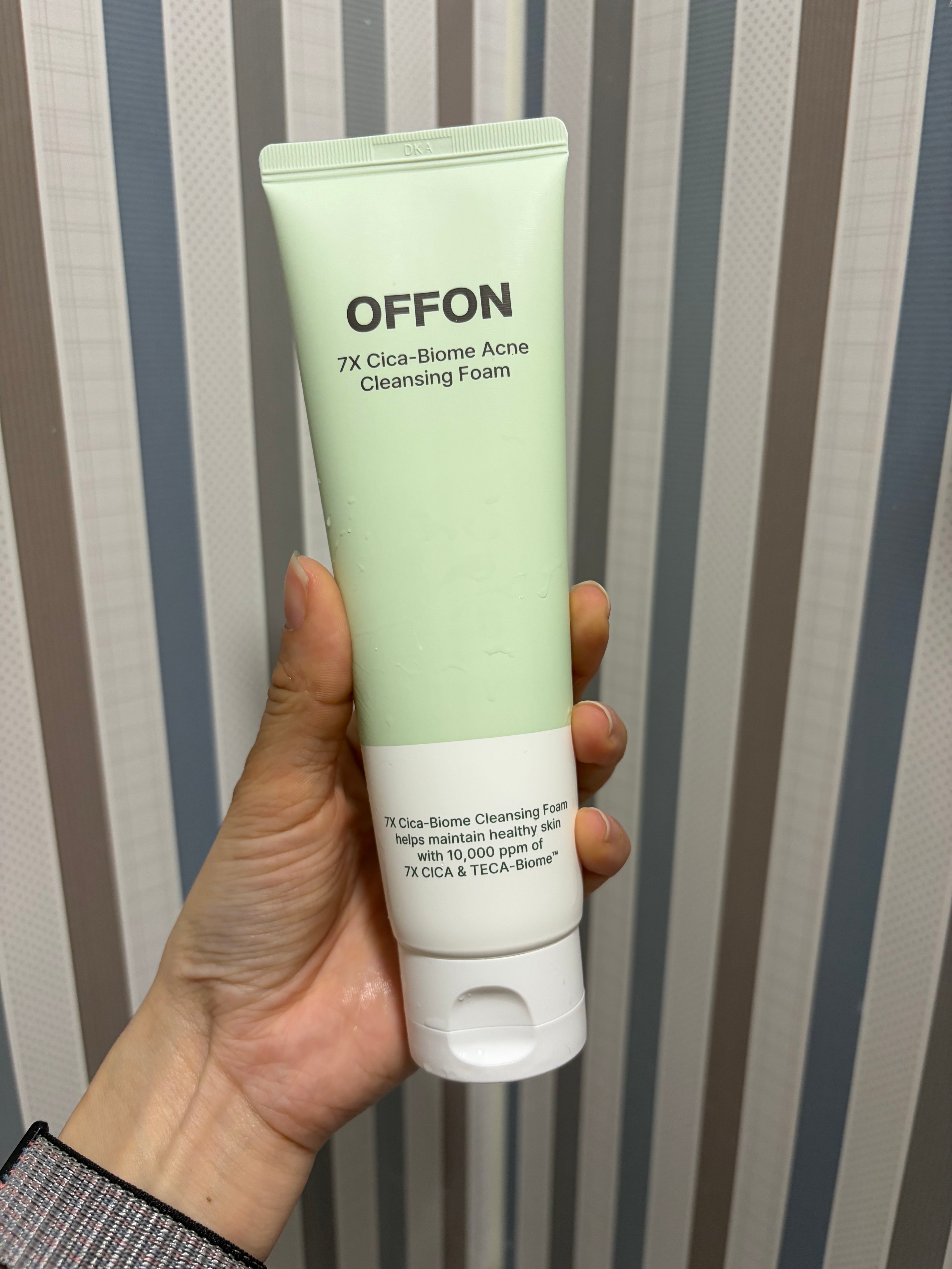 오프온 7X 시카바이옴 클렌징폼 솔직후기