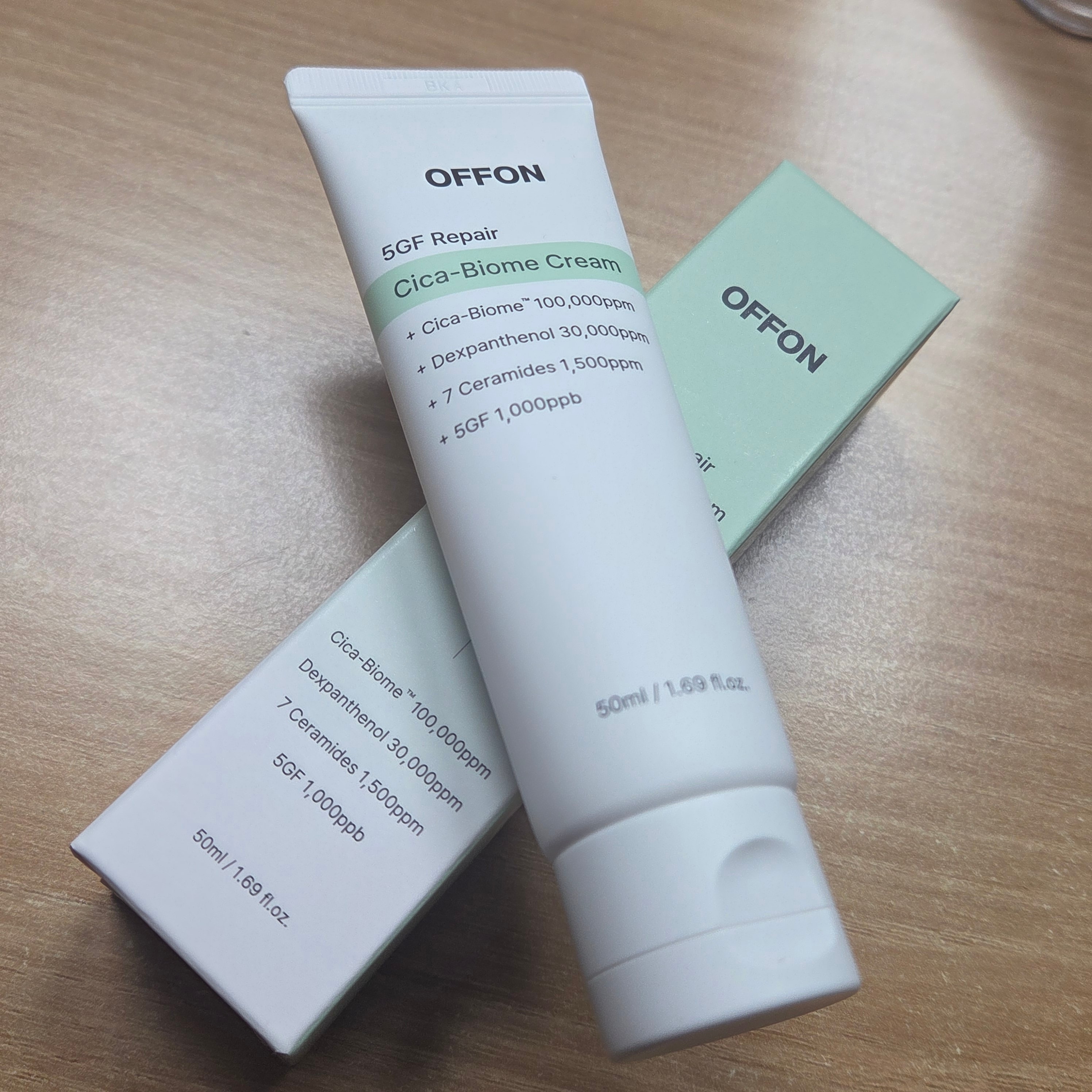 오프온 5GF 리페어 시카크림 솔직후기!
