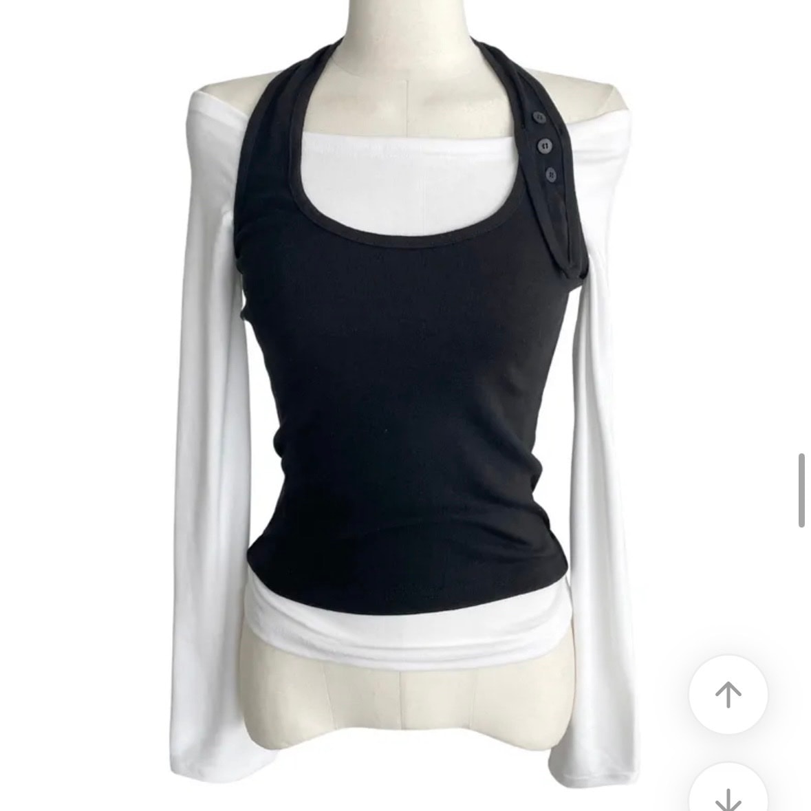 검정 와이드 팬츠에 더 어울릴거 같웅거 ㅜ