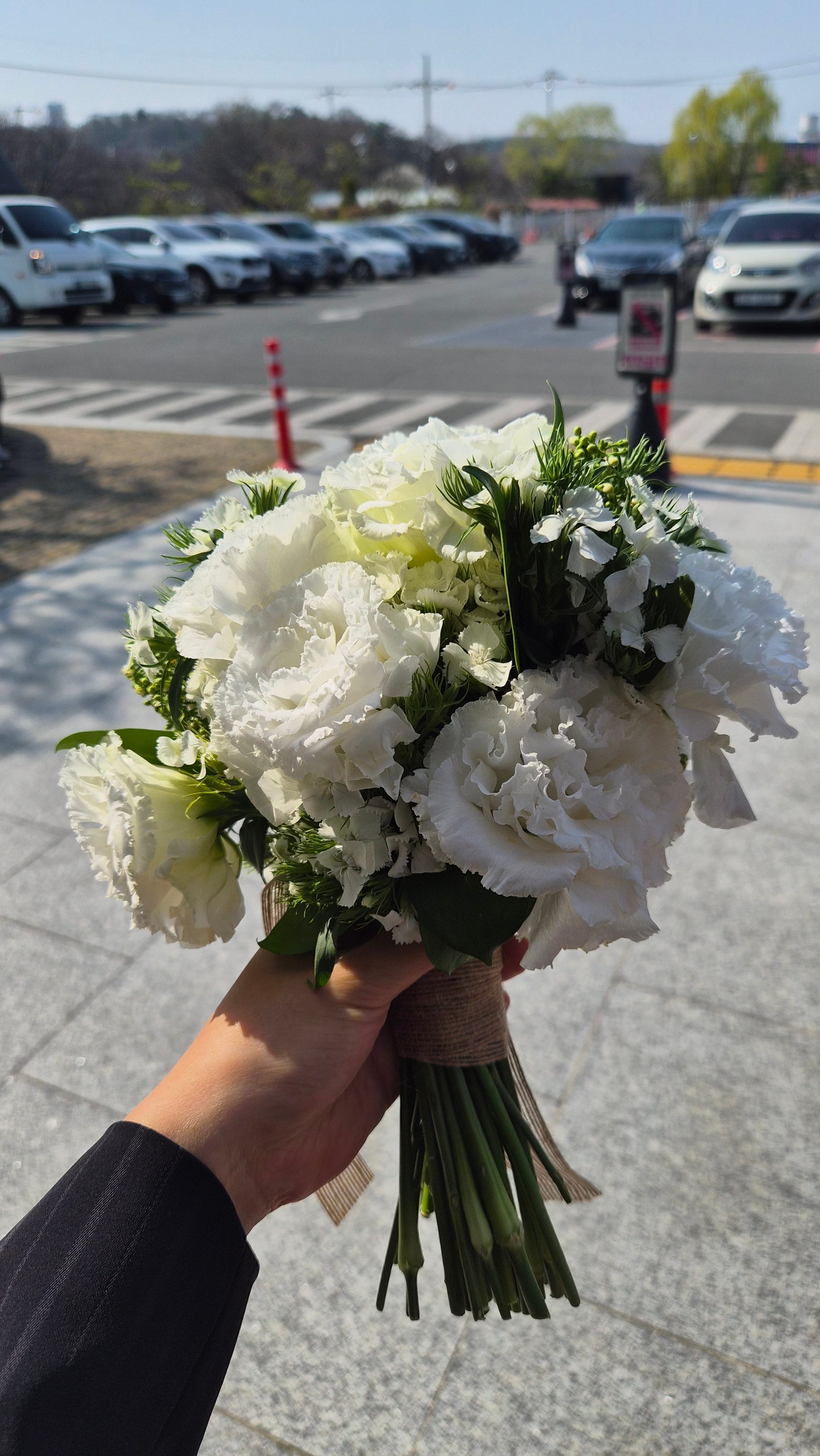 결혼식 부케 말리기 선물 해봤어?