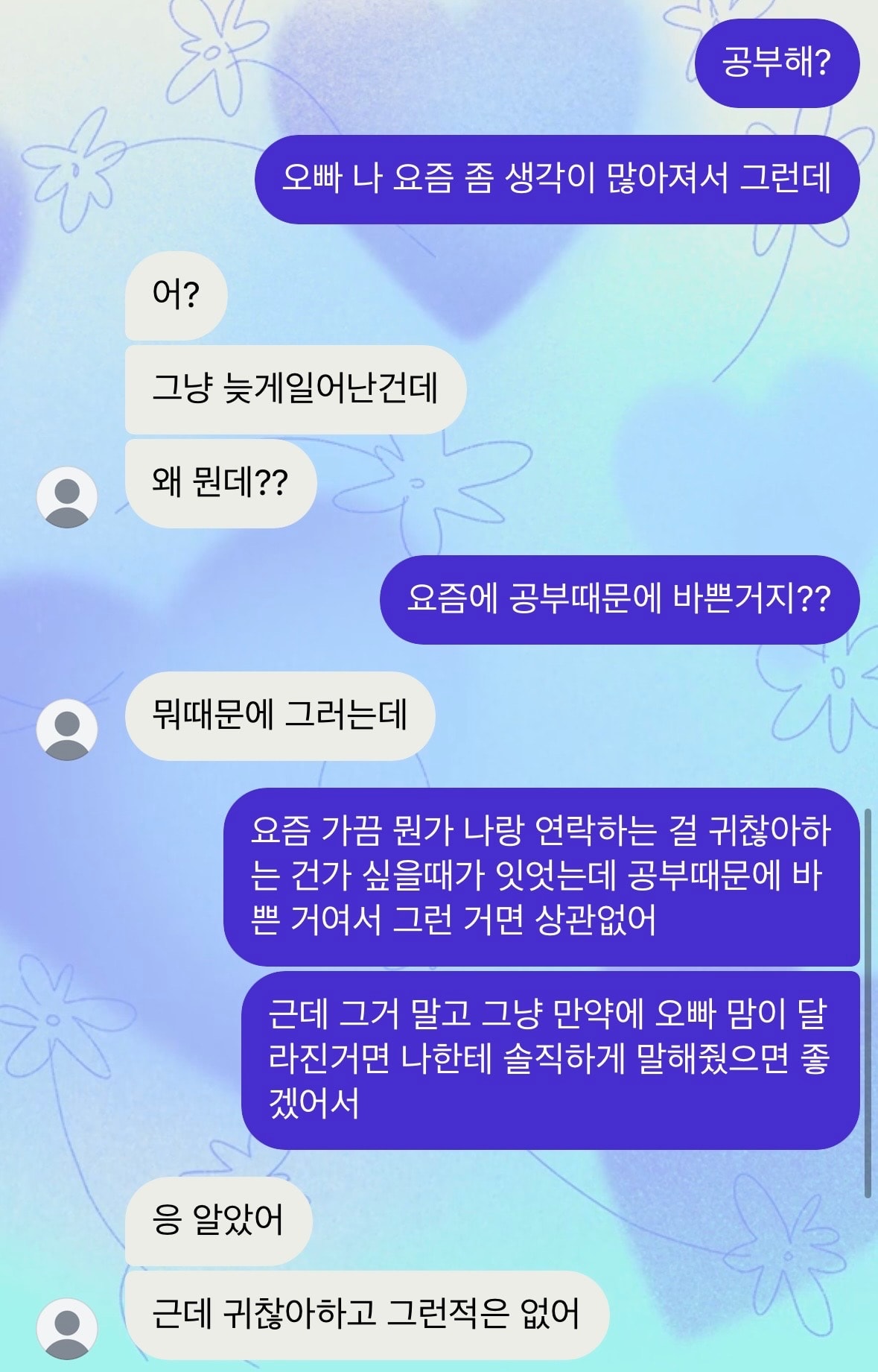 나 곧 헤어지려나?