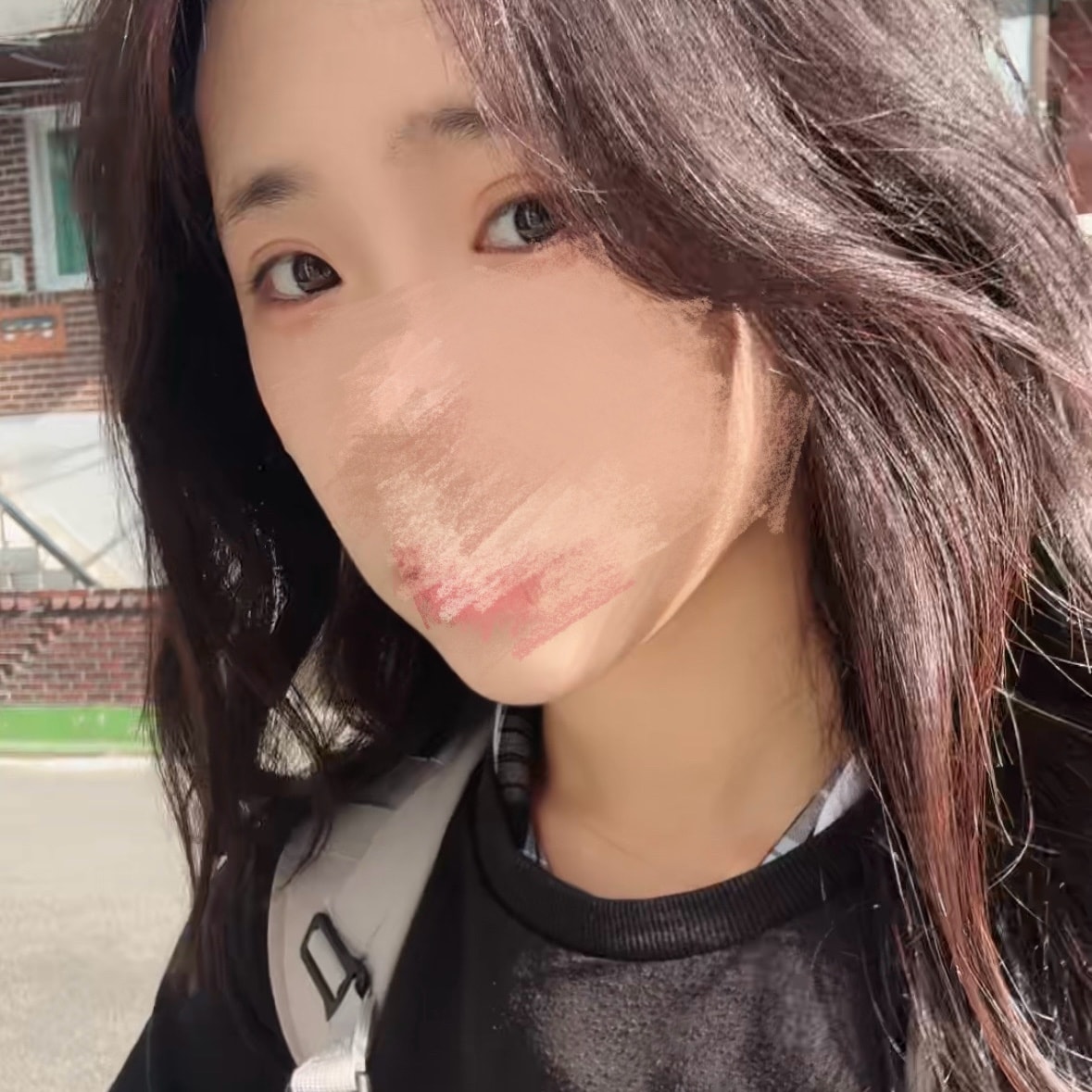 앞머리 자를까 말까..