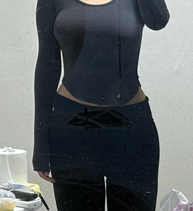 허리 얇은편아니지??? 사진 ㅇ