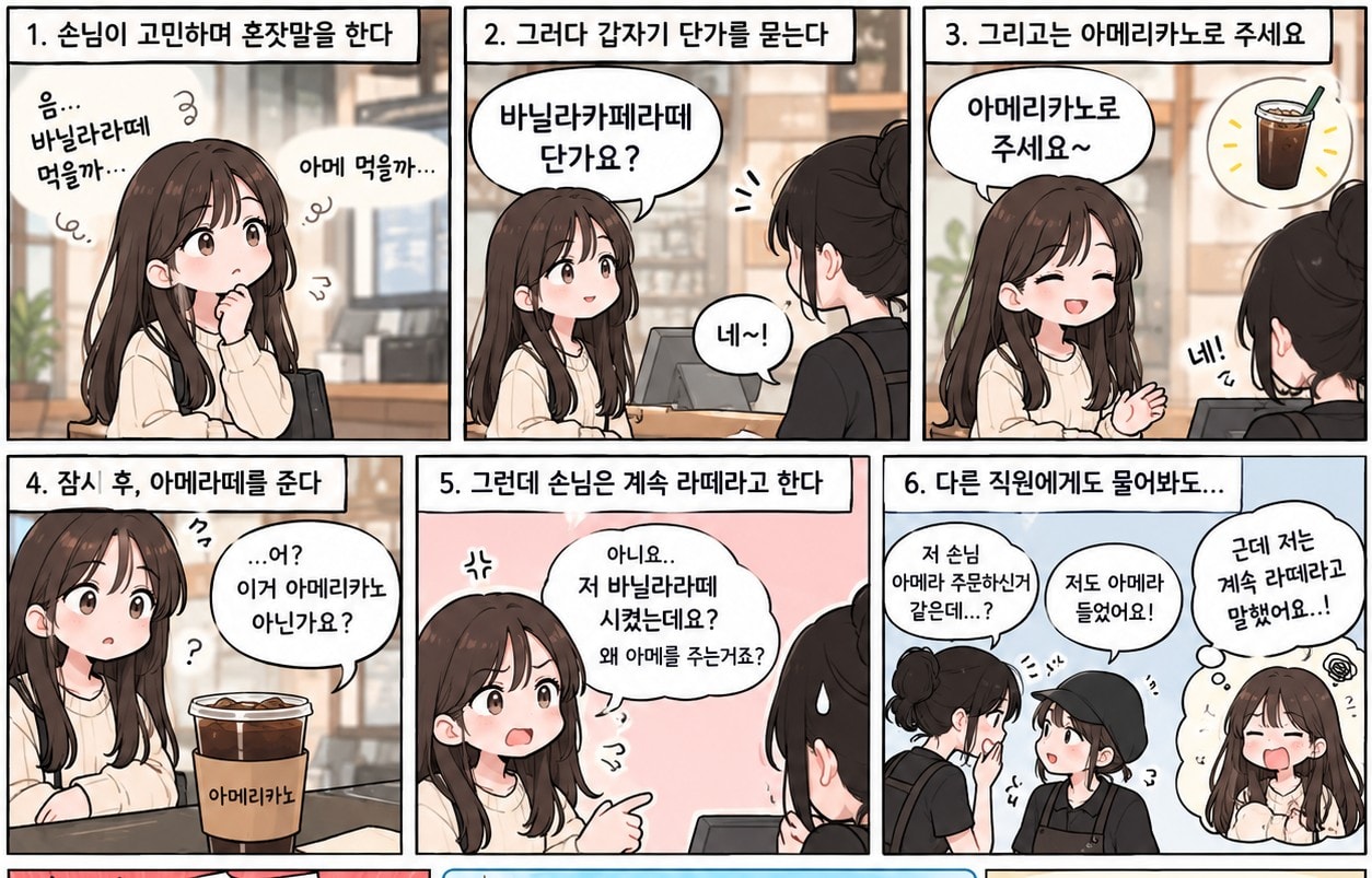 카페,음식점 알바 해본언니