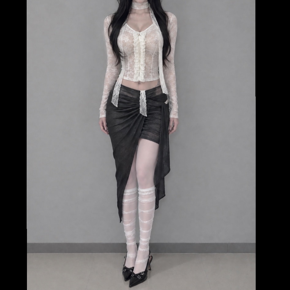 흰색구두vs검정구두