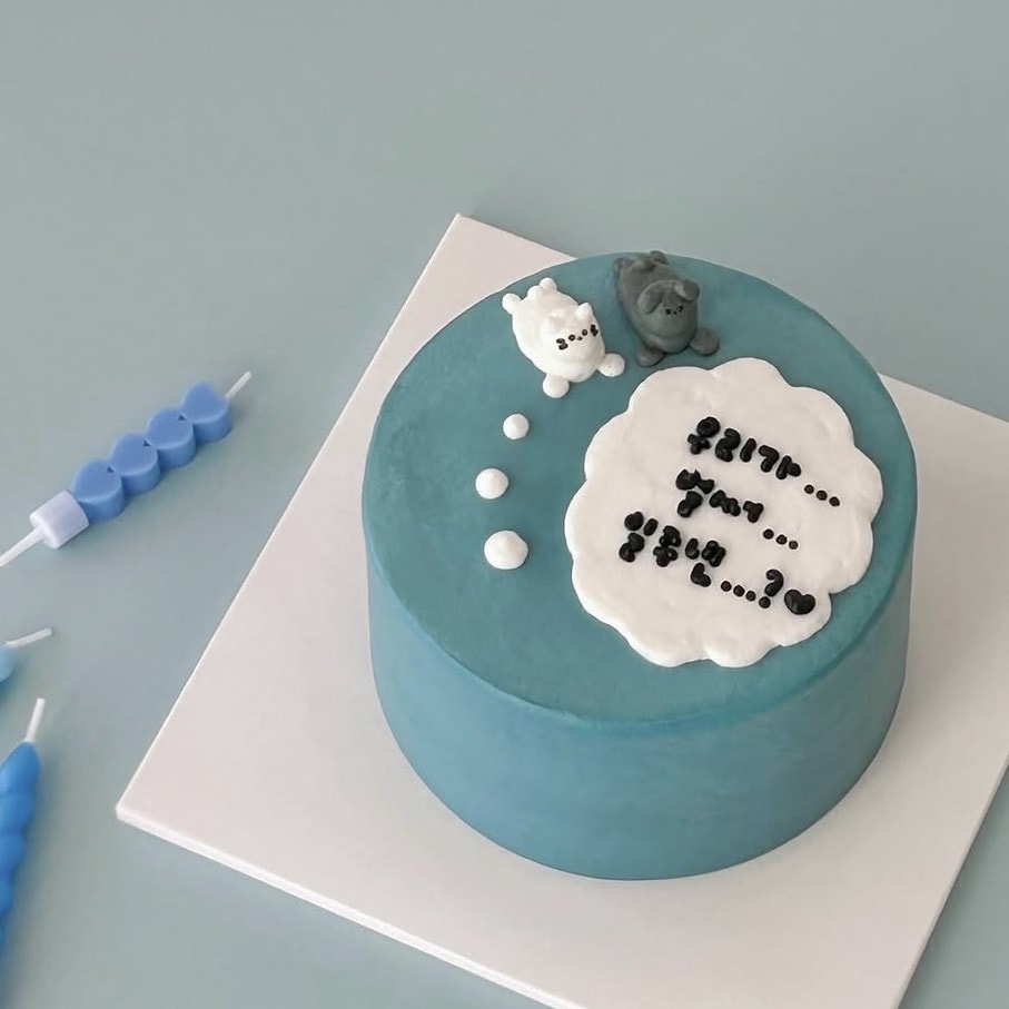 2주년 케이크 디자인 골라조