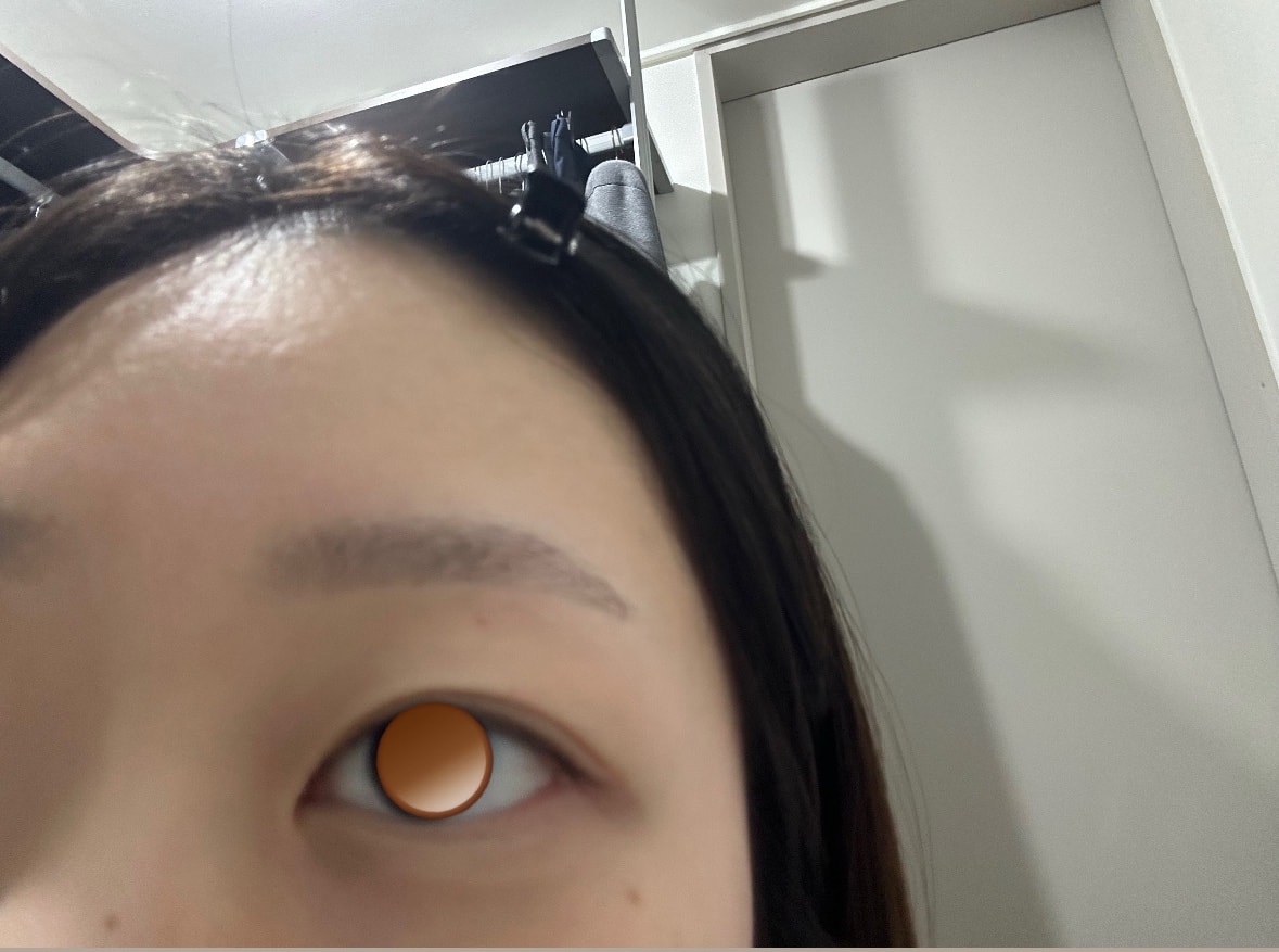 사진 O 아이라인 올리기vs내리기vs안그리기