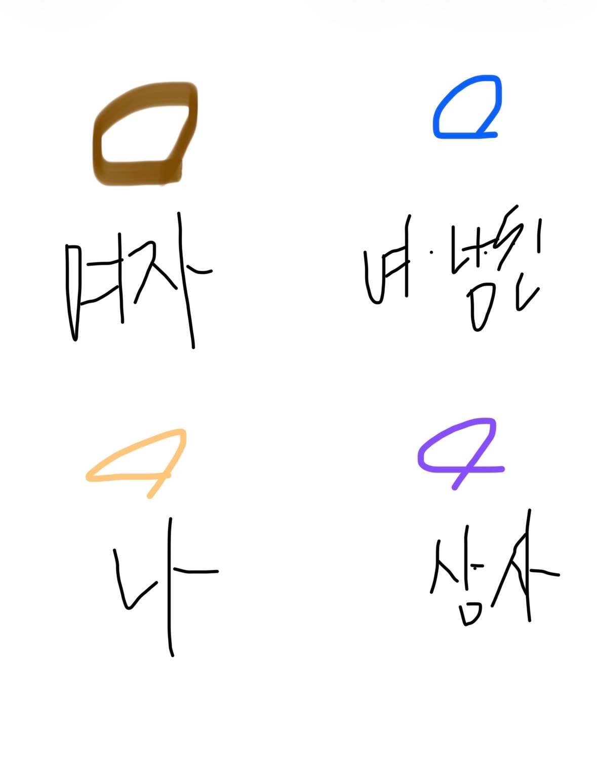여자 분이 내가 신경쓰였던 걸까.?